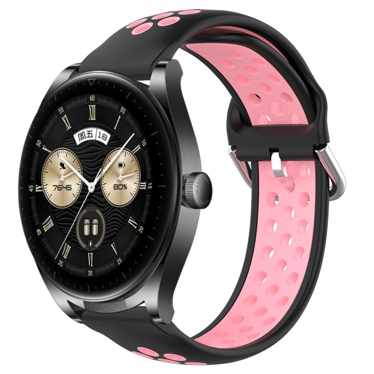 Cinturino sportivo in silicone traspirante perforato da 22 mm, For Huawei Watch Buds
