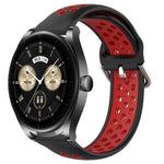 Cinturino sportivo in silicone traspirante perforato da 22 mm, For Huawei Watch Buds