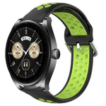 Cinturino sportivo in silicone traspirante perforato da 22 mm, For Huawei Watch Buds