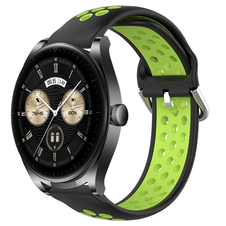 Cinturino sportivo in silicone traspirante perforato da 22 mm, For Huawei Watch Buds