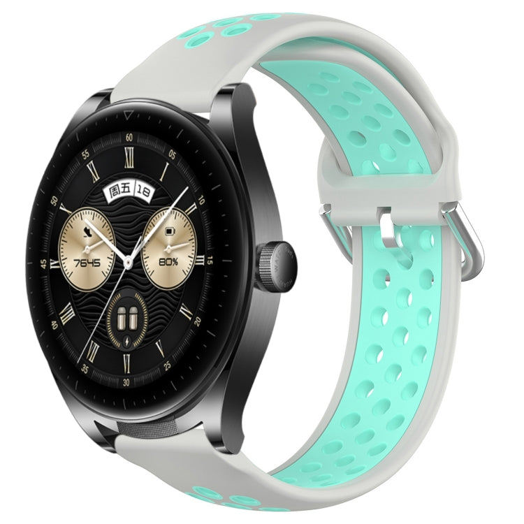 Cinturino sportivo in silicone traspirante perforato da 22 mm, For Huawei Watch Buds