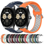 Cinturino sportivo in silicone traspirante perforato da 22 mm, For Huawei Watch Buds
