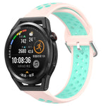 Cinturino sportivo in silicone traspirante perforato da 22 mm, For Huawei Watch GT Runner