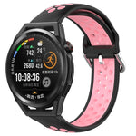 Cinturino sportivo in silicone traspirante perforato da 22 mm, For Huawei Watch GT Runner