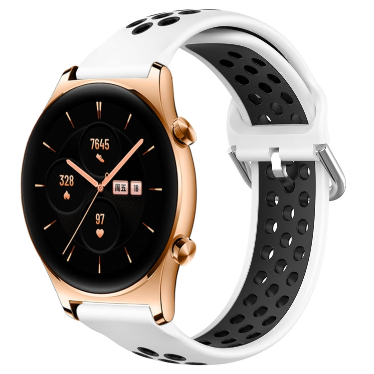 Cinturino sportivo in silicone traspirante perforato da 22 mm, For Honor Watch GS 3