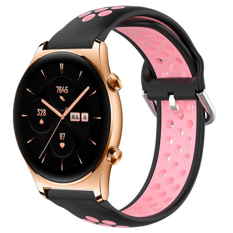 Cinturino sportivo in silicone traspirante perforato da 22 mm, For Honor Watch GS 3