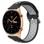 Cinturino sportivo in silicone traspirante perforato da 22 mm, For Honor Watch GS 3