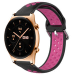 Cinturino sportivo in silicone traspirante perforato da 22 mm, For Honor Watch GS 3