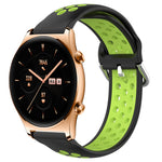 Cinturino sportivo in silicone traspirante perforato da 22 mm, For Honor Watch GS 3