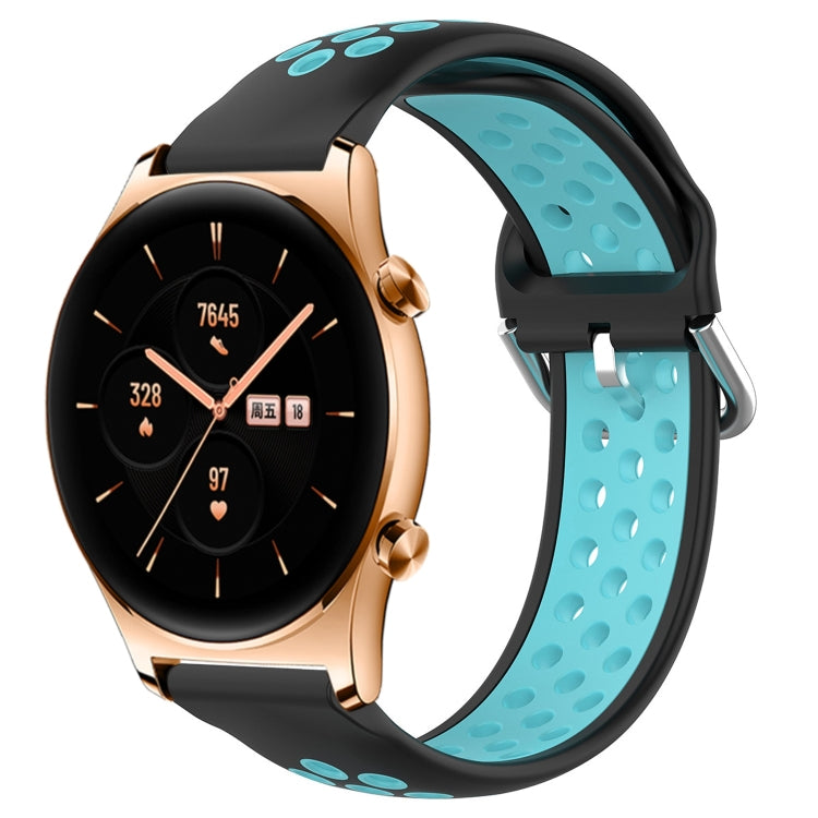 Cinturino sportivo in silicone traspirante perforato da 22 mm, For Honor Watch GS 3