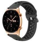 Cinturino sportivo in silicone traspirante perforato da 22 mm, For Honor Watch GS 3