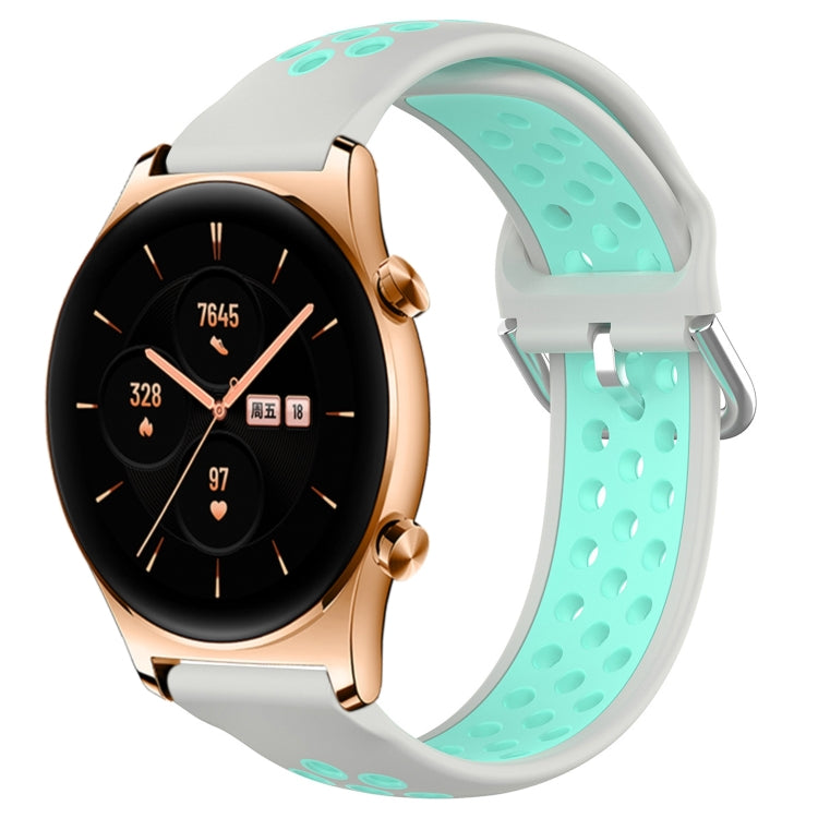 Cinturino sportivo in silicone traspirante perforato da 22 mm, For Honor Watch GS 3
