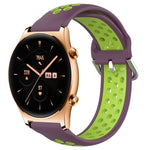 Cinturino sportivo in silicone traspirante perforato da 22 mm, For Honor Watch GS 3