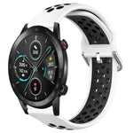 Cinturino sportivo in silicone traspirante perforato da 22 mm, For Honor Magic Watch 2 46mm