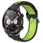 Cinturino sportivo in silicone traspirante perforato da 22 mm, For Honor Watch Dream