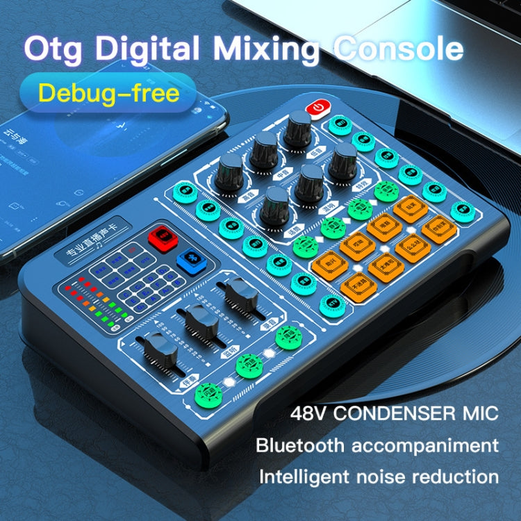 Mixer audio wireless M6 con cambio voce per PC e smartphone