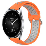 Cinturino sportivo in silicone traspirante perforato da 22 mm, For Xiaomi Watch S2 42mm