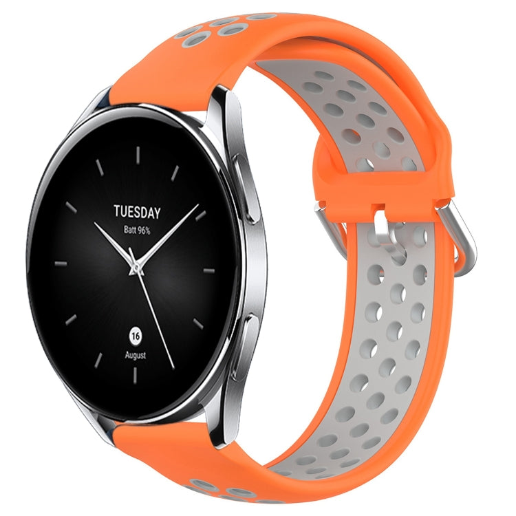 Cinturino sportivo in silicone traspirante perforato da 22 mm, For Xiaomi Watch S2 42mm