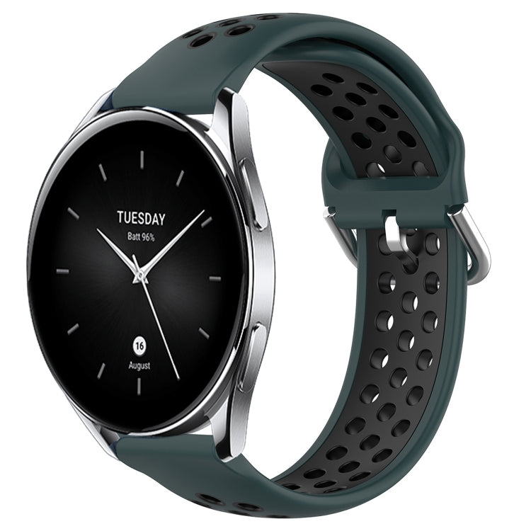 Cinturino sportivo in silicone traspirante perforato da 22 mm, For Xiaomi Watch S2 42mm