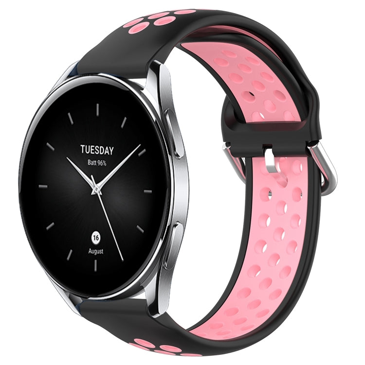 Cinturino sportivo in silicone traspirante perforato da 22 mm, For Xiaomi Watch S2 42mm