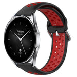 Cinturino sportivo in silicone traspirante perforato da 22 mm, For Xiaomi Watch S2 42mm