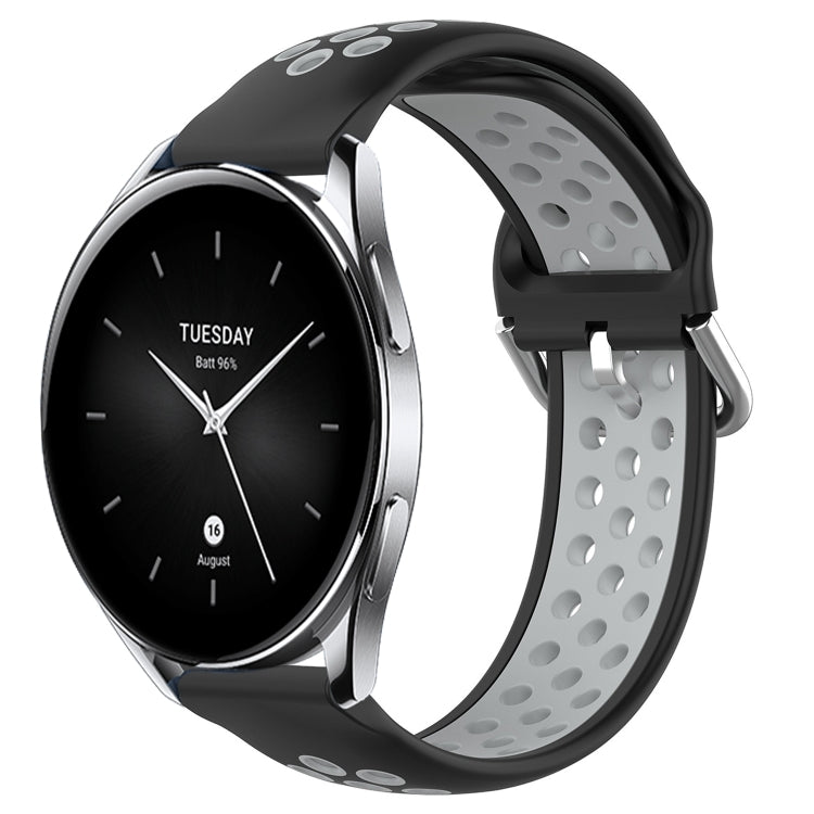 Cinturino sportivo in silicone traspirante perforato da 22 mm, For Xiaomi Watch S2 42mm