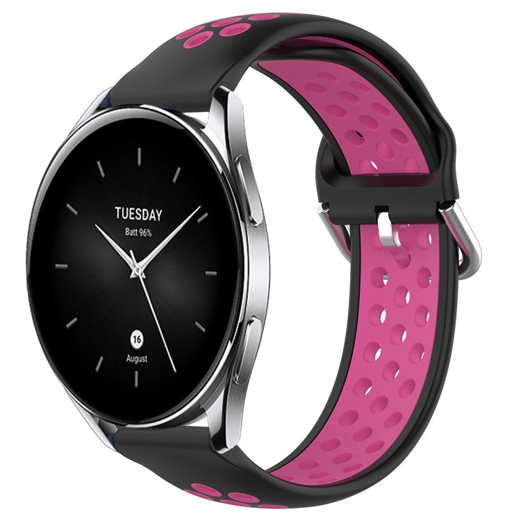 Cinturino sportivo in silicone traspirante perforato da 22 mm, For Xiaomi Watch S2 42mm