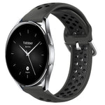 Cinturino sportivo in silicone traspirante perforato da 22 mm, For Xiaomi Watch S2 42mm