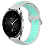 Cinturino sportivo in silicone traspirante perforato da 22 mm, For Xiaomi Watch S2 42mm
