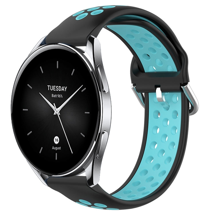 Cinturino sportivo in silicone traspirante perforato da 22 mm, For Xiaomi Watch S2 46mm
