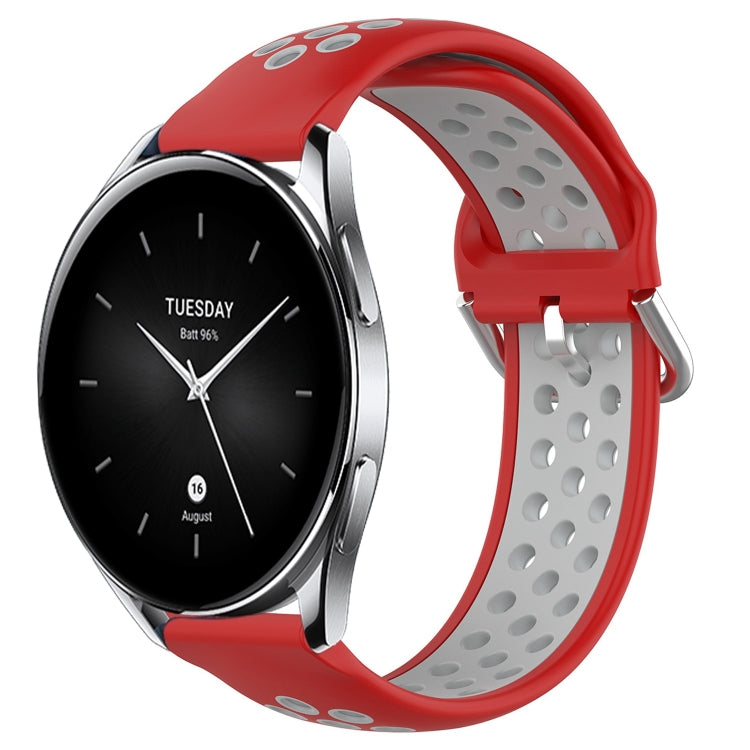 Cinturino sportivo in silicone traspirante perforato da 22 mm, For Xiaomi Watch S2 46mm