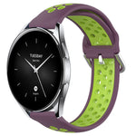 Cinturino sportivo in silicone traspirante perforato da 22 mm, For Xiaomi Watch S2 46mm