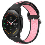 Cinturino sportivo in silicone traspirante perforato da 22 mm, For Xiaomi MI Watch S1 Pro
