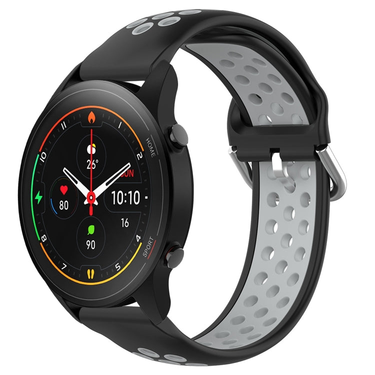 Cinturino sportivo in silicone traspirante perforato da 22 mm, For Xiaomi MI Watch S1 Pro