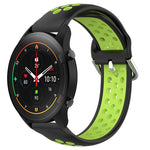 Cinturino sportivo in silicone traspirante perforato da 22 mm, For Xiaomi MI Watch S1 Pro