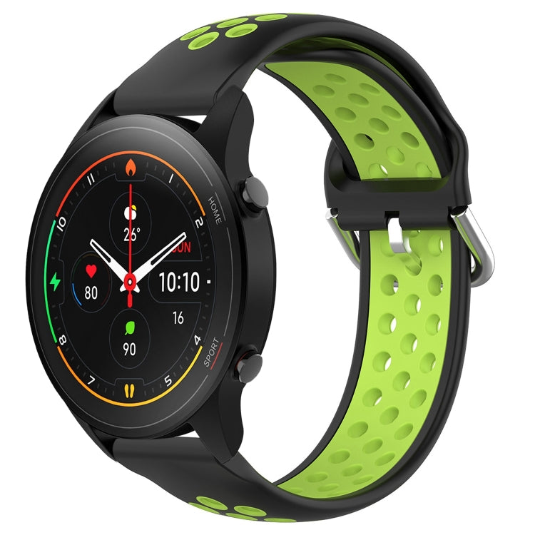 Cinturino sportivo in silicone traspirante perforato da 22 mm, For Xiaomi MI Watch S1 Pro