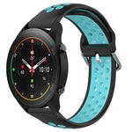 Cinturino sportivo in silicone traspirante perforato da 22 mm, For Xiaomi MI Watch S1 Pro