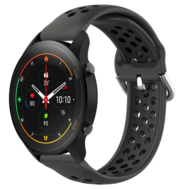 Cinturino sportivo in silicone traspirante perforato da 22 mm, For Xiaomi MI Watch S1 Pro