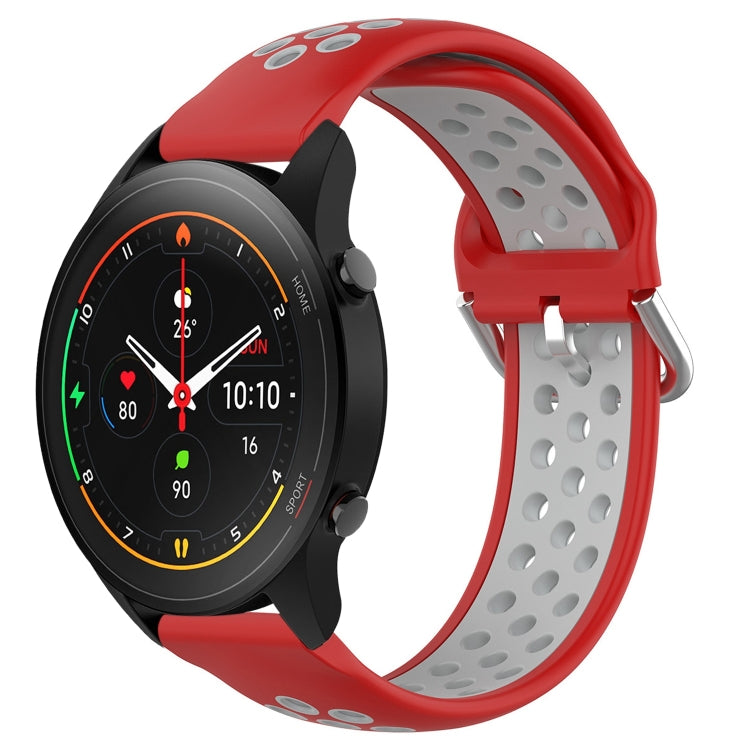 Cinturino sportivo in silicone traspirante perforato da 22 mm, For Xiaomi MI Watch S1 Pro