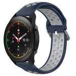 Cinturino sportivo in silicone traspirante perforato da 22 mm, For Xiaomi MI Watch S1 Pro