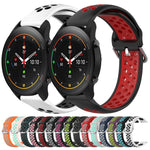 Cinturino sportivo in silicone traspirante perforato da 22 mm, For Xiaomi MI Watch S1 Pro