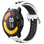 Cinturino sportivo in silicone traspirante perforato da 22 mm, For Xiaomi Watch S1 Active