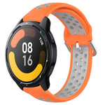 Cinturino sportivo in silicone traspirante perforato da 22 mm, For Xiaomi Watch S1 Active