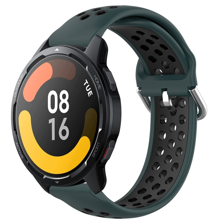 Cinturino sportivo in silicone traspirante perforato da 22 mm, For Xiaomi Watch S1 Active