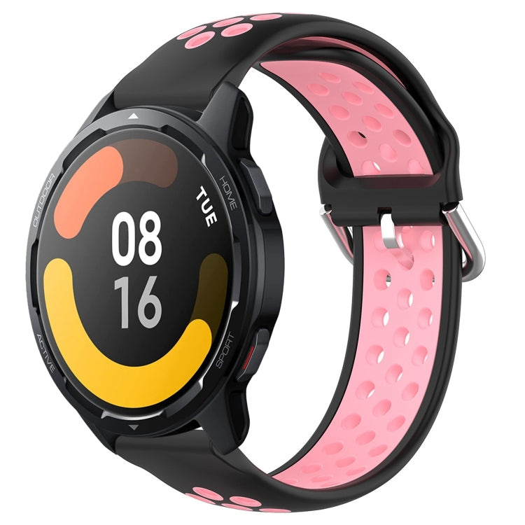 Cinturino sportivo in silicone traspirante perforato da 22 mm, For Xiaomi Watch S1 Active