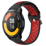 Cinturino sportivo in silicone traspirante perforato da 22 mm, For Xiaomi Watch S1 Active
