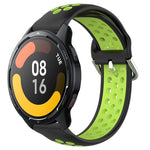 Cinturino sportivo in silicone traspirante perforato da 22 mm, For Xiaomi Watch S1 Active