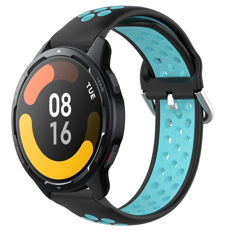 Cinturino sportivo in silicone traspirante perforato da 22 mm, For Xiaomi Watch S1 Active