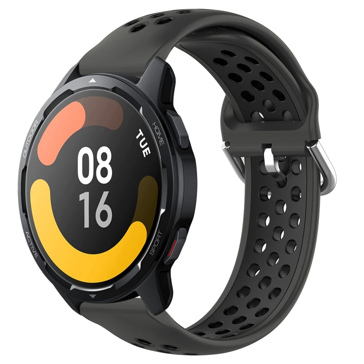 Cinturino sportivo in silicone traspirante perforato da 22 mm, For Xiaomi Watch S1 Active