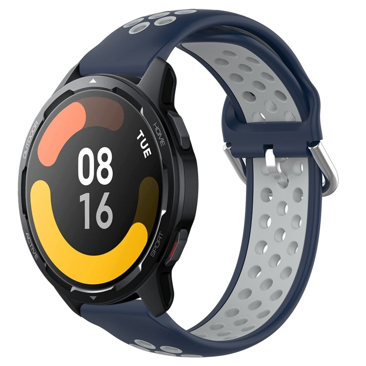 Cinturino sportivo in silicone traspirante perforato da 22 mm, For Xiaomi Watch S1 Active